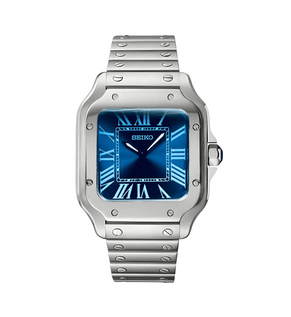 SANTOS MOD BLUE DIAL
