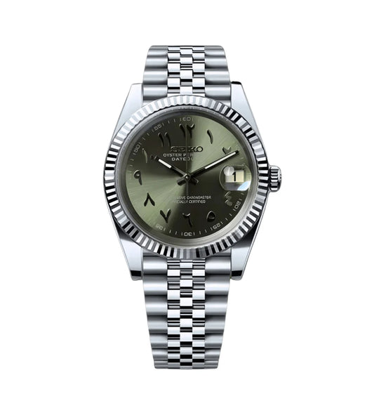 DATEJUST MOD ( ARABIC OLIVE )