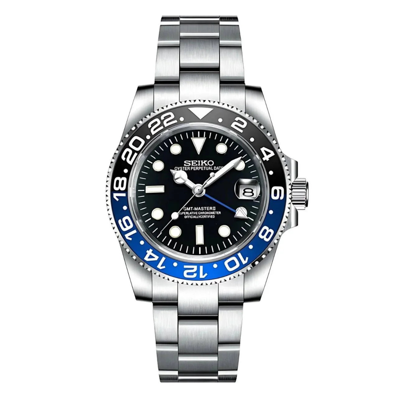 GMT MASTER 2 MOD BATMAN