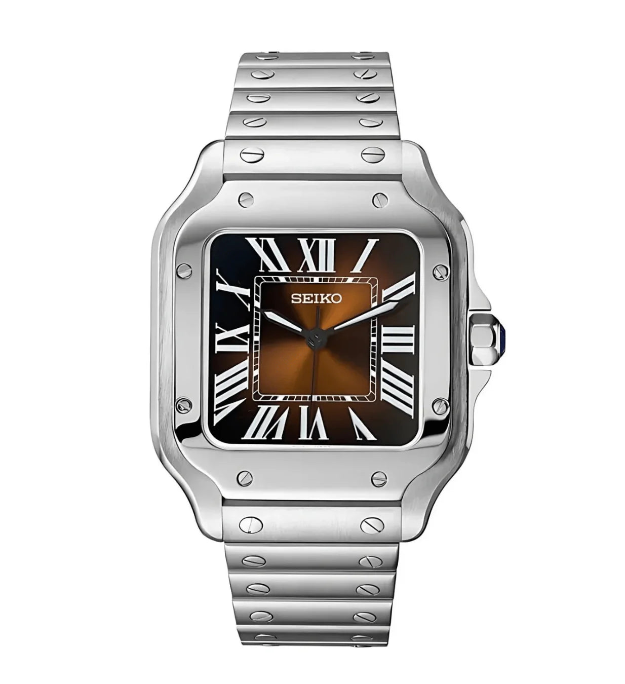 SANTOS MOD BROWN DIAL