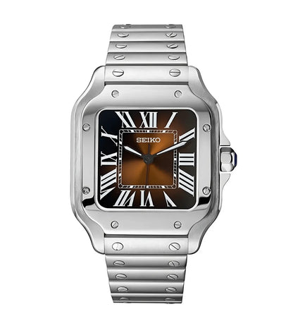 SANTOS MOD BROWN DIAL