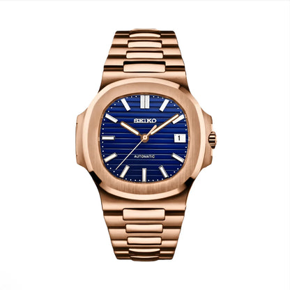 NAUTIKO MOD ROSE GOLD ( BLUE DIAL )